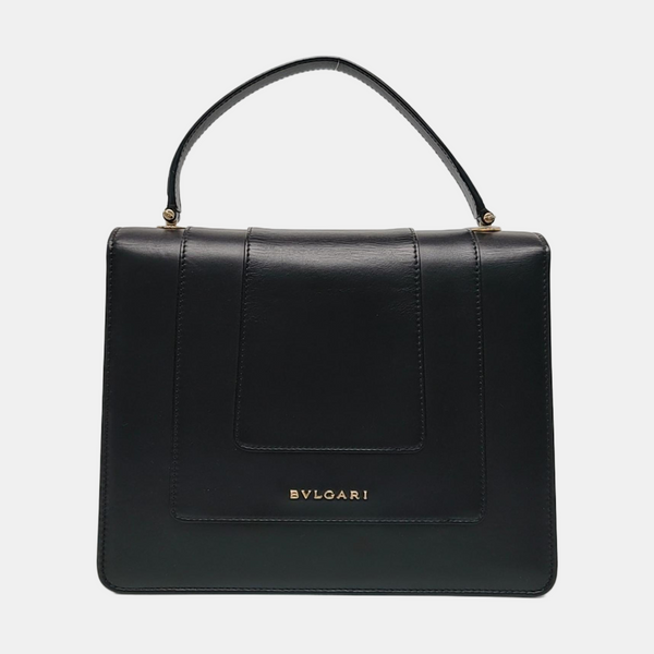 SERPENTI FOREVER Medium Calfskin Black