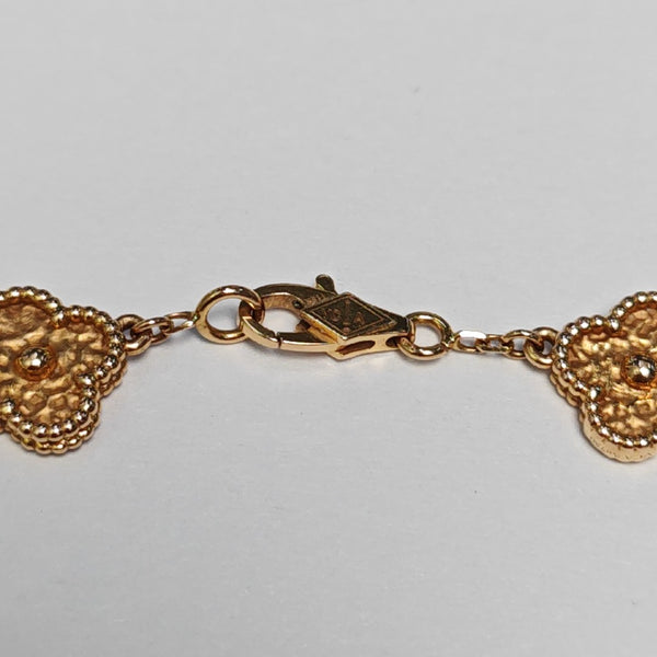 Sweet Alhambra 18k Rose Gold Bracelet