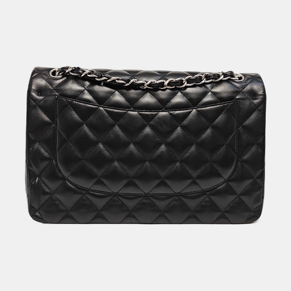 CLASSIC FLAP Jumbo Quilted Lambskin Black