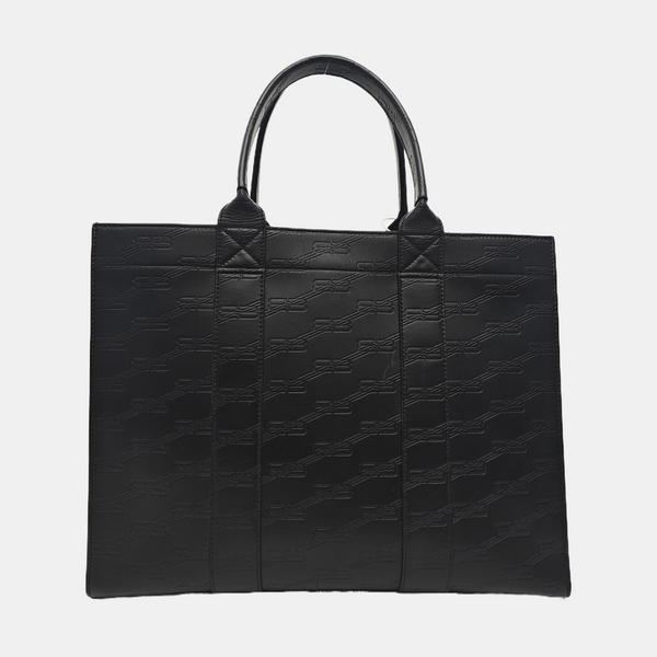 Calfskin Shoulder Bag Black