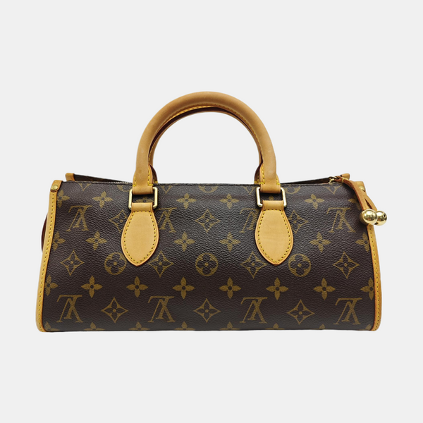 POPINCOURT Monogram Coated Canvas Brown