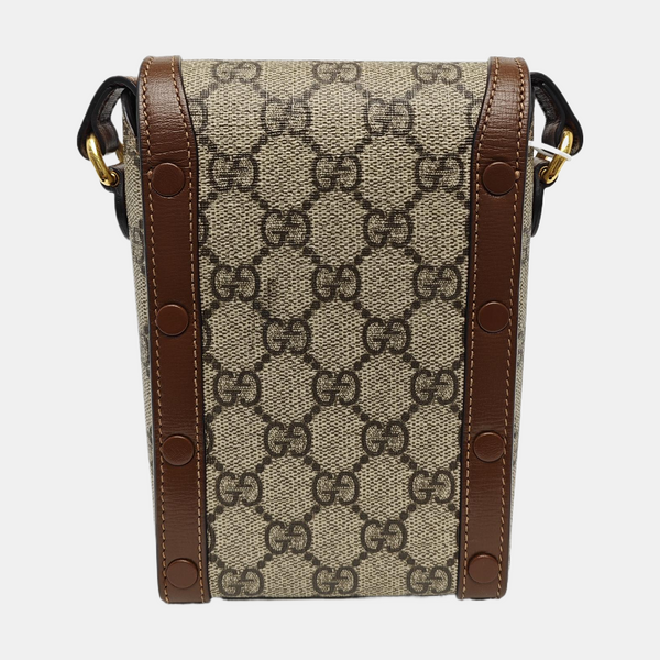 Horsebit 1955 Mini Coated Canvas Beige