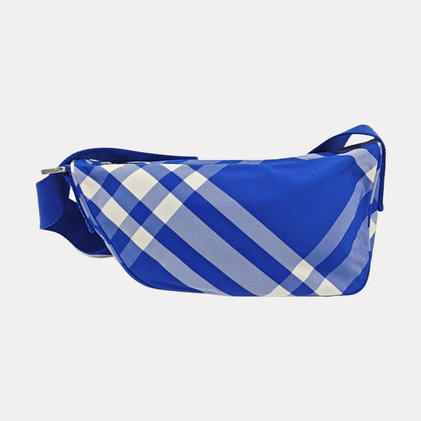 Canvas Crossbody Bag Blue