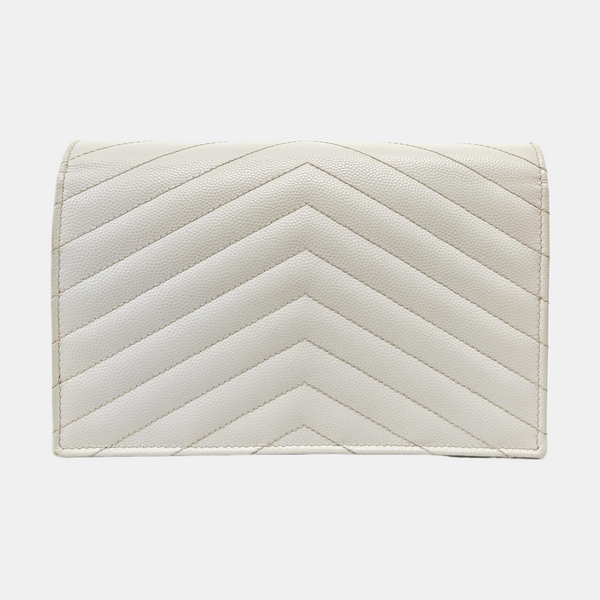 MONOGRAM WOC Chevron Calfskin Gray