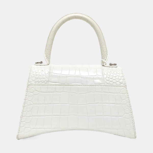 Hourglass S Calfskin White