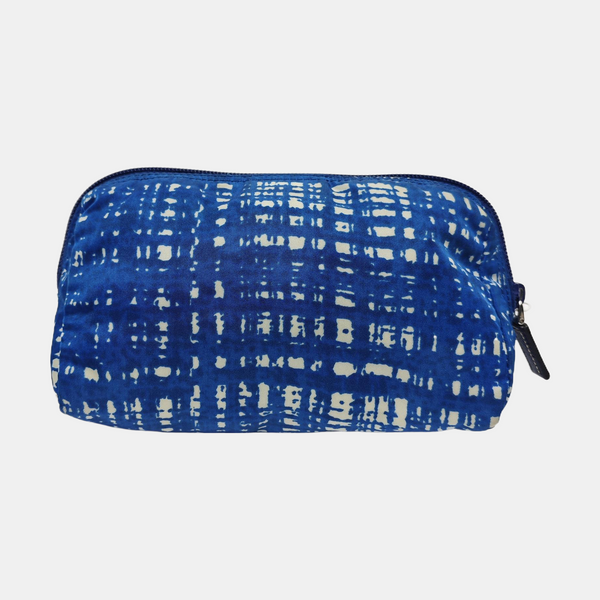 Nylon Clutch Blue