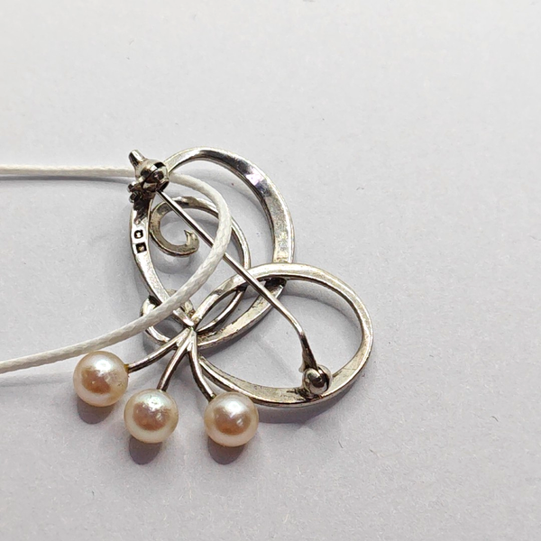 925 Sterling Silver Brooch
