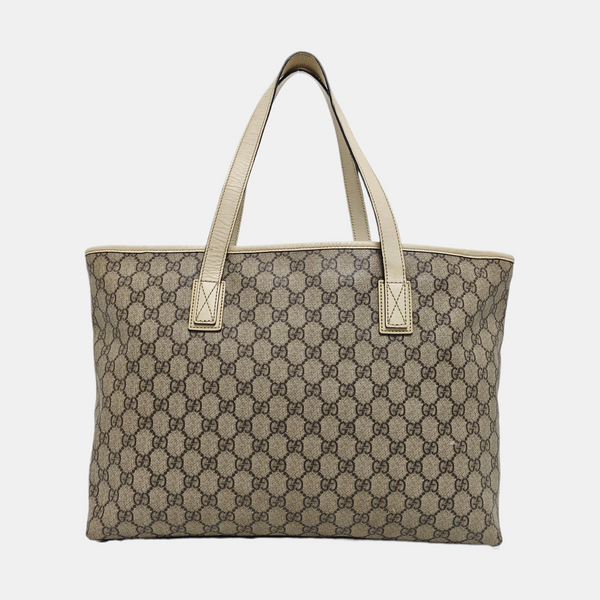 GG Imprime Monogram Coated Canvas Beige