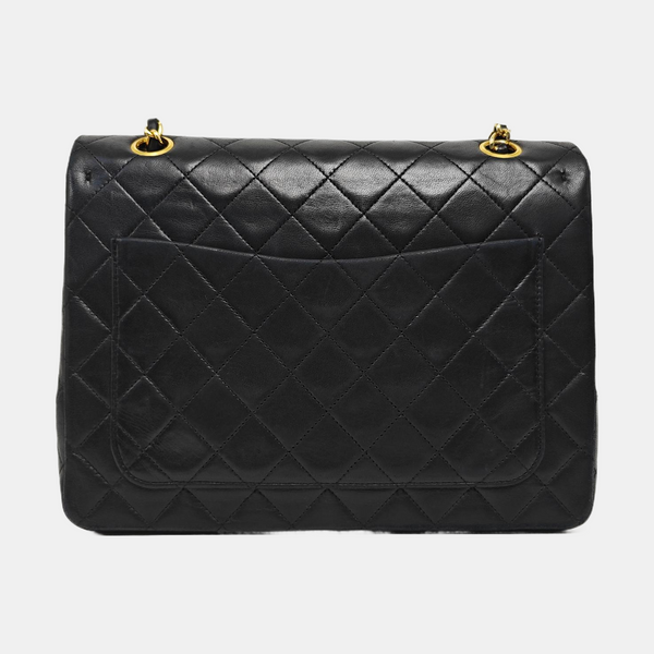 CLASSIC FLAP Medium Quilted Lambskin Black