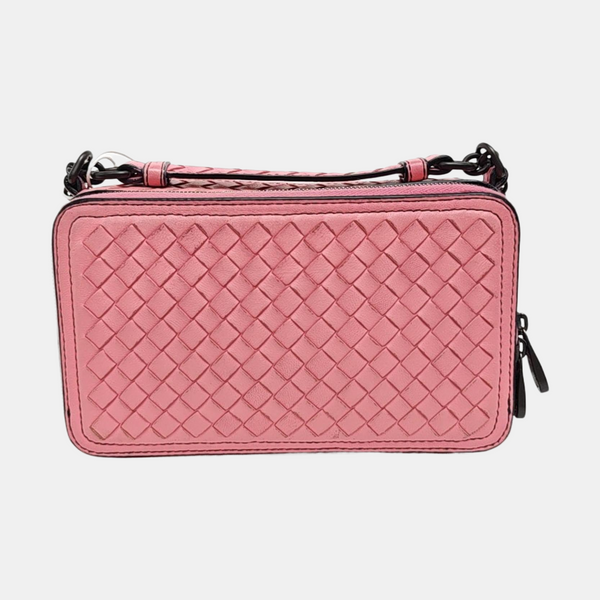 Lambskin Shoulder Bag Pink