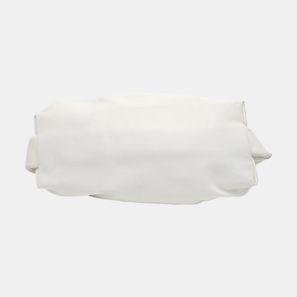 The Pouch Mini Calfskin White