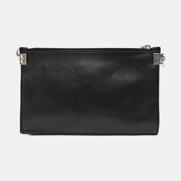 Calfskin Clutch Black