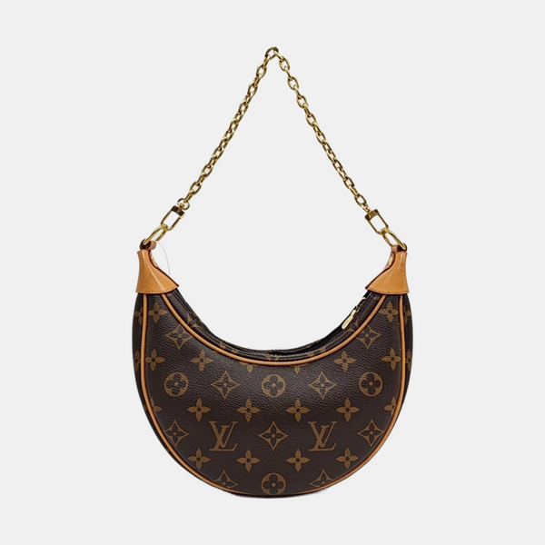 LOOP Monogram Coated Canvas Brown