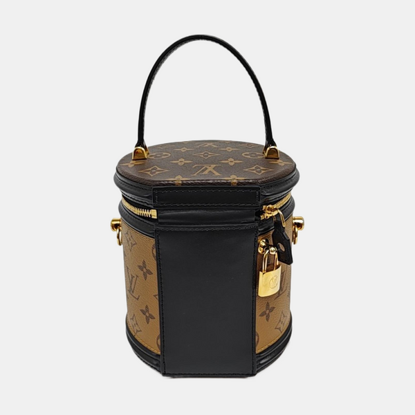 CANNES PM Monogram Coated Canvas Brown