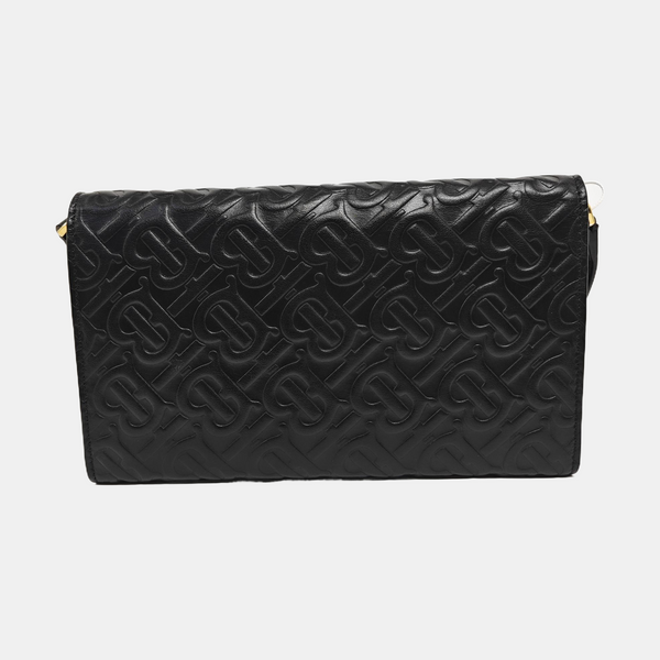 Calfskin Shoulder Bag Black