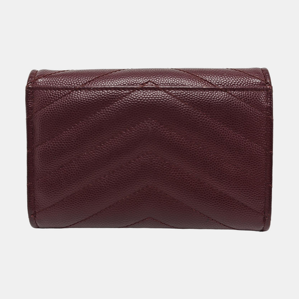 MONOGRAM Quilted Calfskin Red Wallet