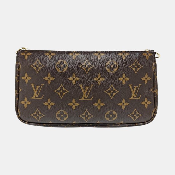 MULTI Monogram Coated Canvas Brown