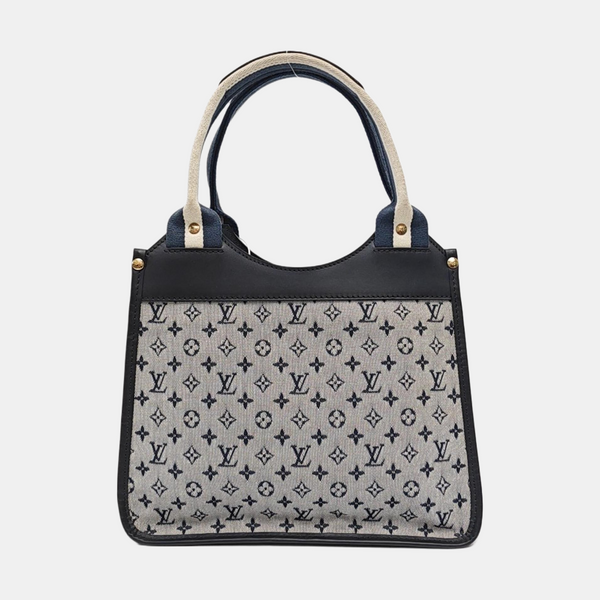 KATHLEEN Mini Monogram Canvas Gray