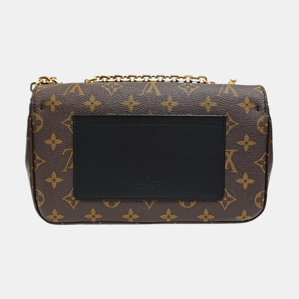 MARCEAU Monogram Coated Canvas Brown