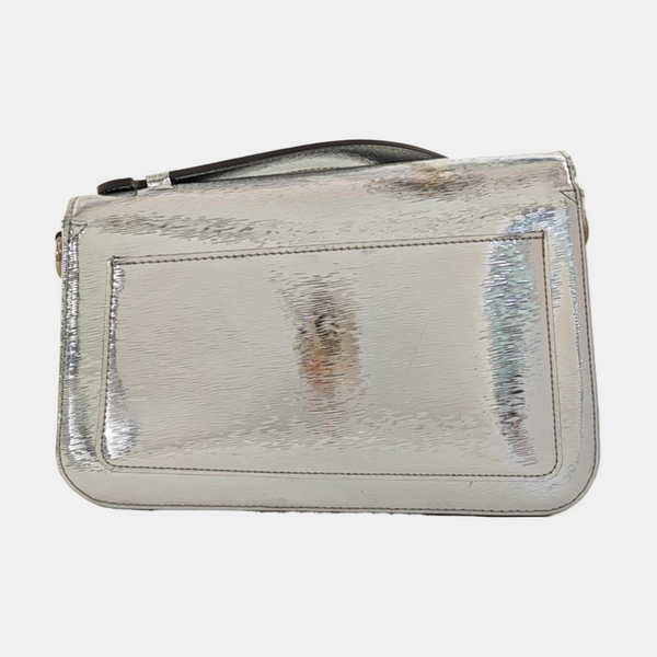 MONCEAU Patent Leather Silver