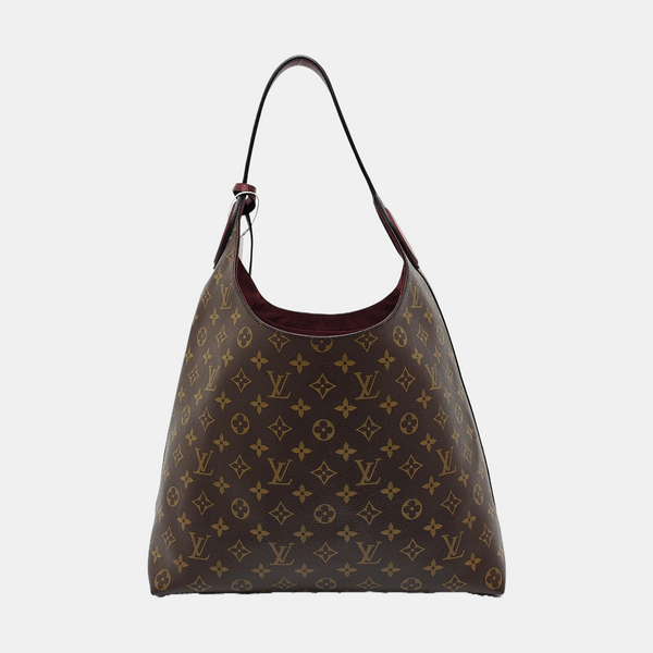 FLOWER Monogram Coated Canvas Brown