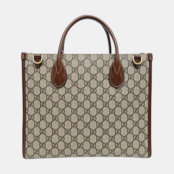 Retro Small Monogram Coated Canvas Brown