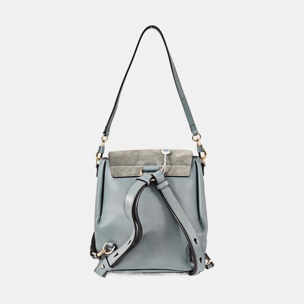 Faye Small Calfskin Blue