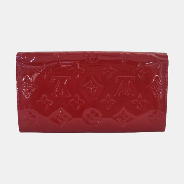 PORTE MONNAIE Patent Leather Red Wallet