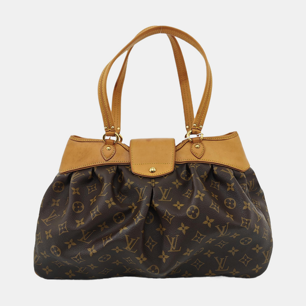 VINTAGE BOETIE PM Monogram Coated Canvas Brown