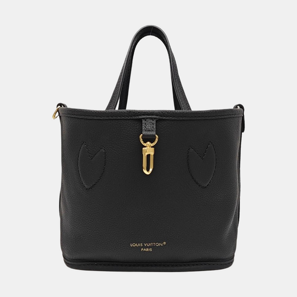 NEVERFULL INSIDE OUT BB Monogram Coated Canvas Black