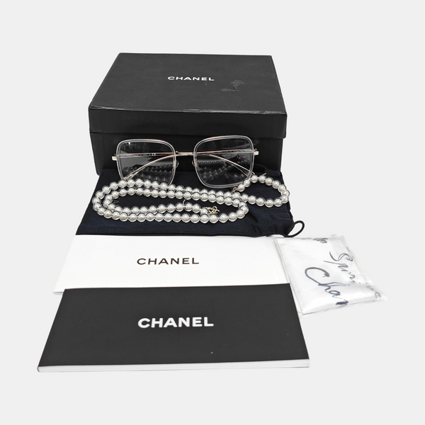 Synthetic Eyeglasses Silver