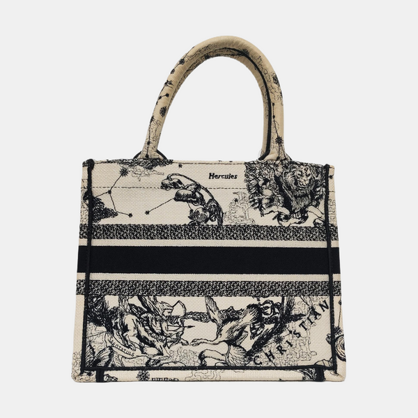 Authenticated pre-owned Book Tote Small Canvas White - Tote Bag at Looply