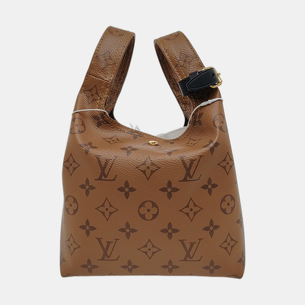 ATLANTIS PM Monogram Coated Canvas Brown