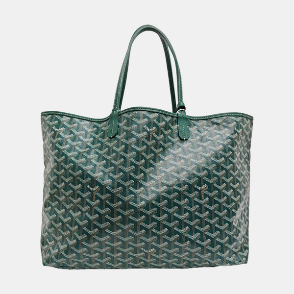Saint Louis PM Coated Canvas Green