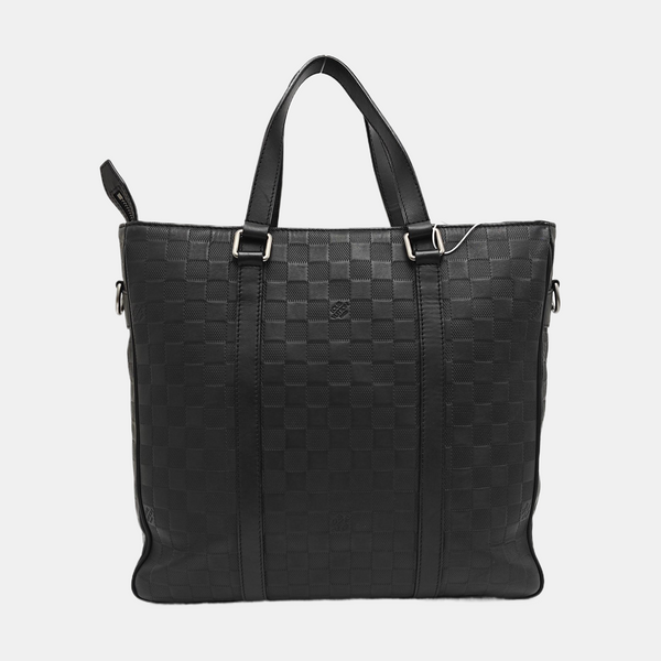 TADAO PM Damier Graphite Calfskin Black
