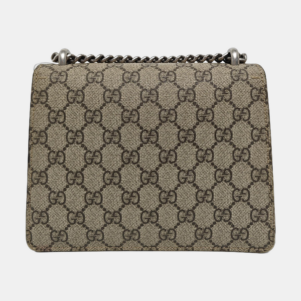 Dionysus Mini Monogram Lona Revestida Beige