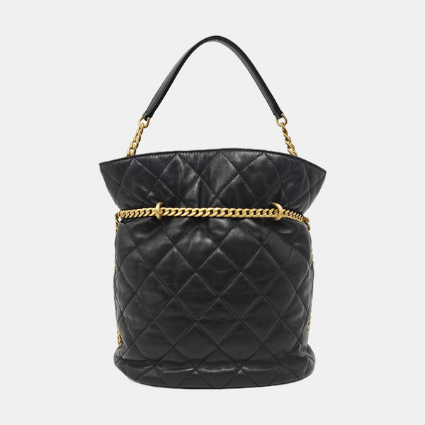 Quilted Lambskin Black