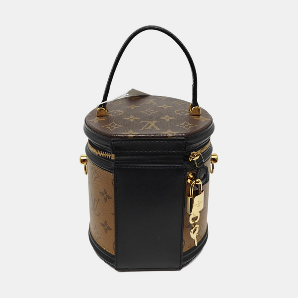 CANNES PM Monogram Coated Canvas Brown