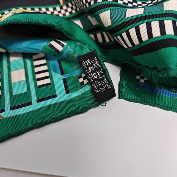 Mulberry Silk Silk Scarf Green