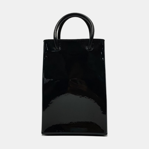 Shopping Bag Calfskin Black