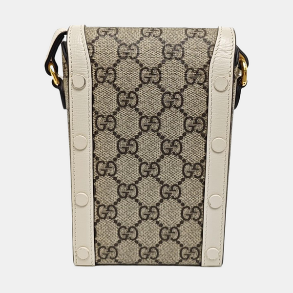 Horsebit 1955 Mini Coated Canvas Beige