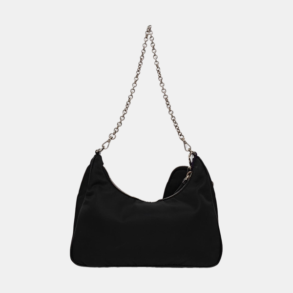 Authenticated pre-owned Re-Edition2005 Nylon Black - Shoulder Bag at Looply