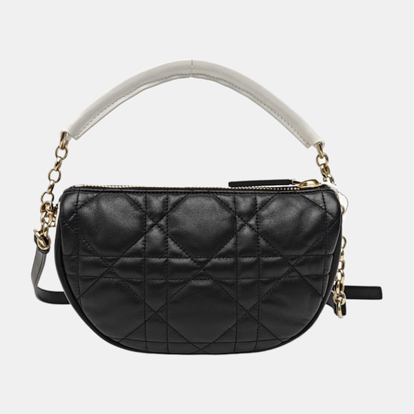 Dior Vibe Hobo Quilted Lambskin Black