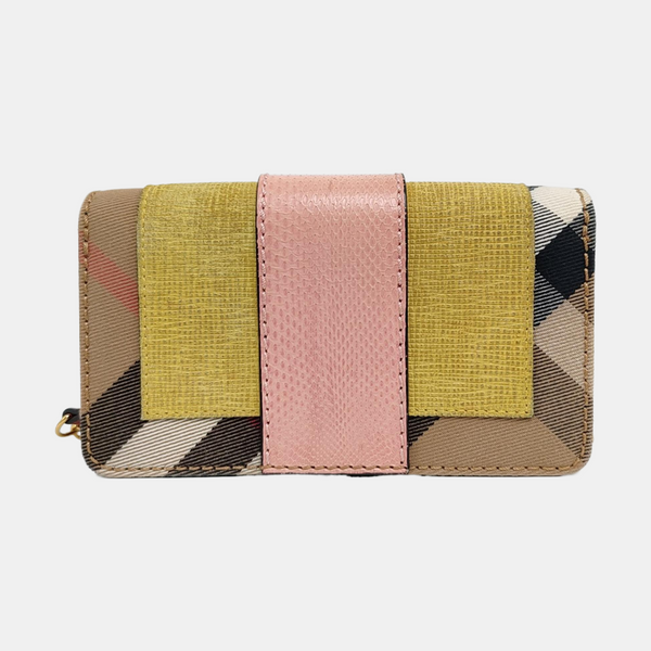 Buckle Calfskin Multicolor
