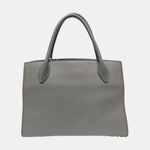Monochrome Saffiano Calfskin Gray