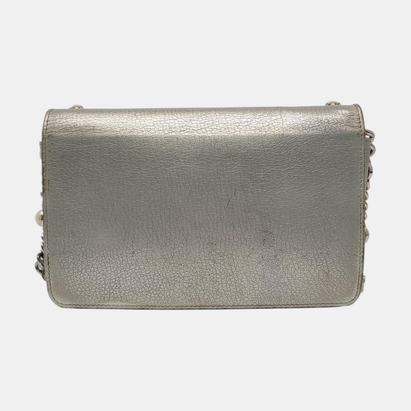 Glacé Calf Calfskin Silver