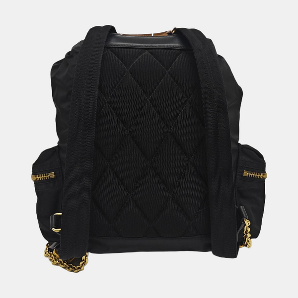 The Rucksack Large Nylon Black