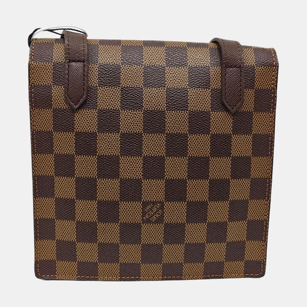 PIMLICO Damier Ebene Coated Canvas Brown