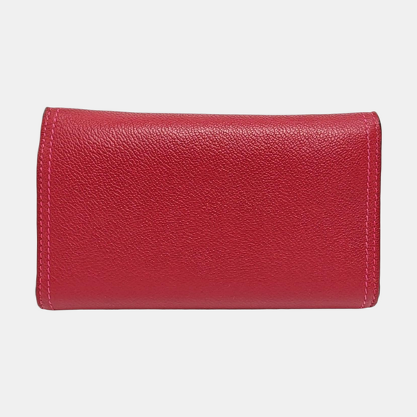Calfskin Shoulder Bag Red