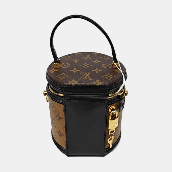 CANNES PM Monogram Coated Canvas Brown